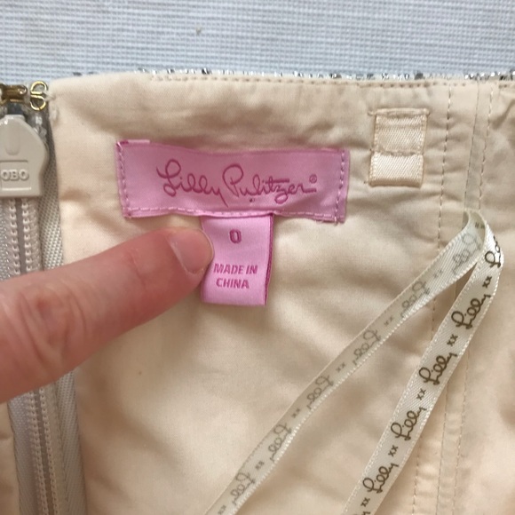 Lilly Pulitzer Remi Strapless Blue Horizon Mini Dress - Picture 7 of 13